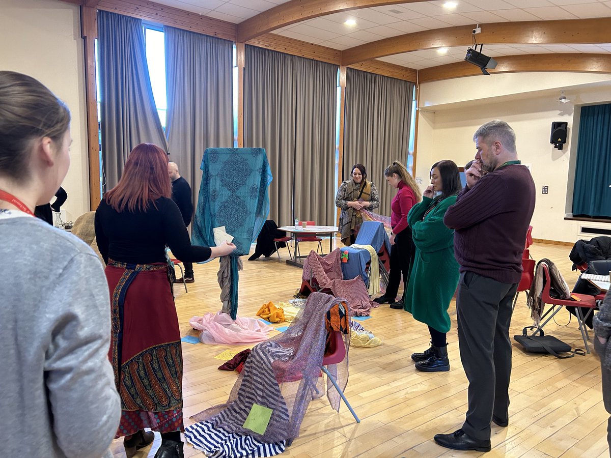 lisa_stephenso's tweet photo. A brilliant day of pedagogical  knowledge exchange @choltheatre between teachers @ExceedLP &amp; artist @StorymakersCo.Over 1 year, we are embedding a drama/story curriculum for socio-emotional literacy across 8 schools. @AAKTheatreCo @DIBrownAuthor @SiaraJIA @BeryceNixon https://t.co/4m3va6SPMJ