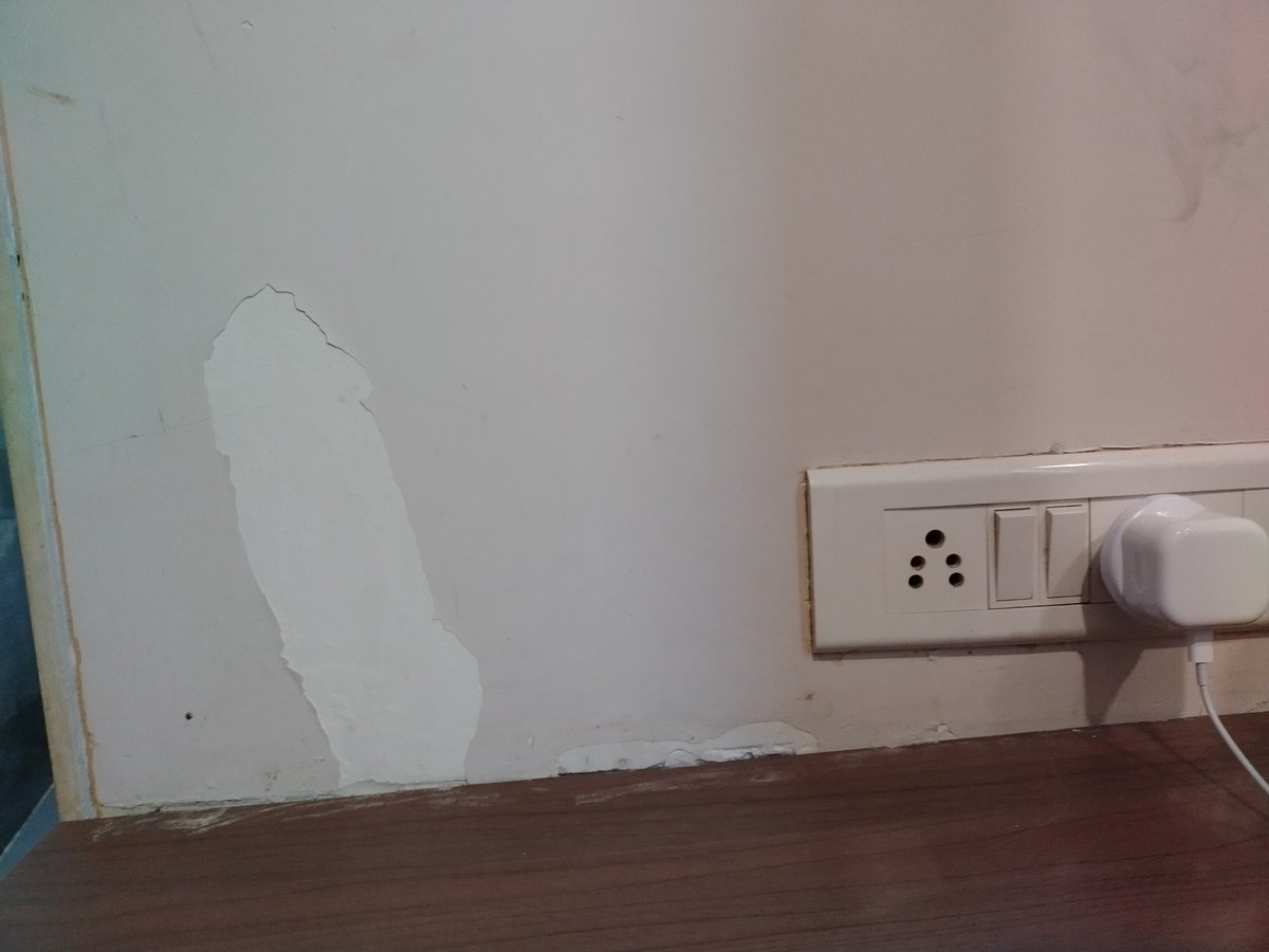 I'm sorry to have to do this <a href="/airindia/">Air India</a> but we have received shocking service from you which has cost us the first 72 hours of our trip. And putting us up in this hotel is just not good enough #wouldntputadoginthere
I wish I could have shared the smell with you dear readers