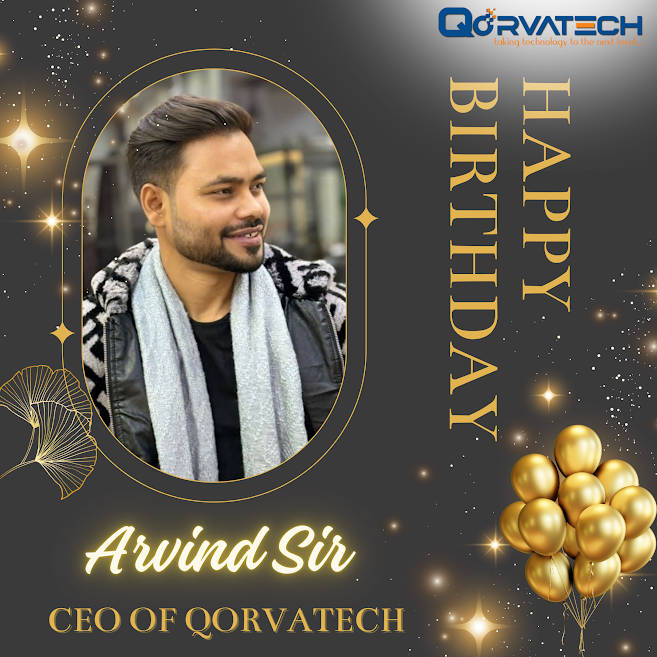 qorvatech's tweet photo. Celebrating our visionary leader's special day with gratitude. Wishing our CEO the happiest and brightest birthday!
HAPPY BIRTHDAY ARVIND SIR!!!
*
https://t.co/0xBvFeIkFU
*
#BirthdayJoy #CelebrationTime #HappyBirthdayCelebration
#BirthdayCheers #Qorvatech #Qorvatechians https://t.co/lWh4tflMfe