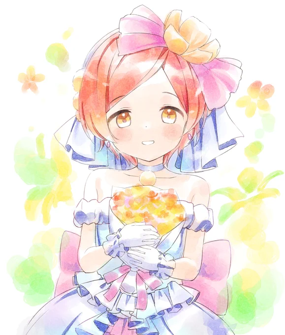 花陽ちゃんおめでとう～!去年の凛誕とあわせてみました! #小泉花陽生誕祭2024