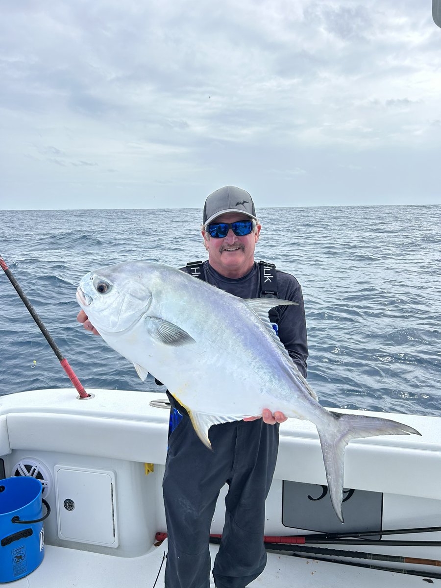 The gulf action has been great for cobia and permit #twoconchs