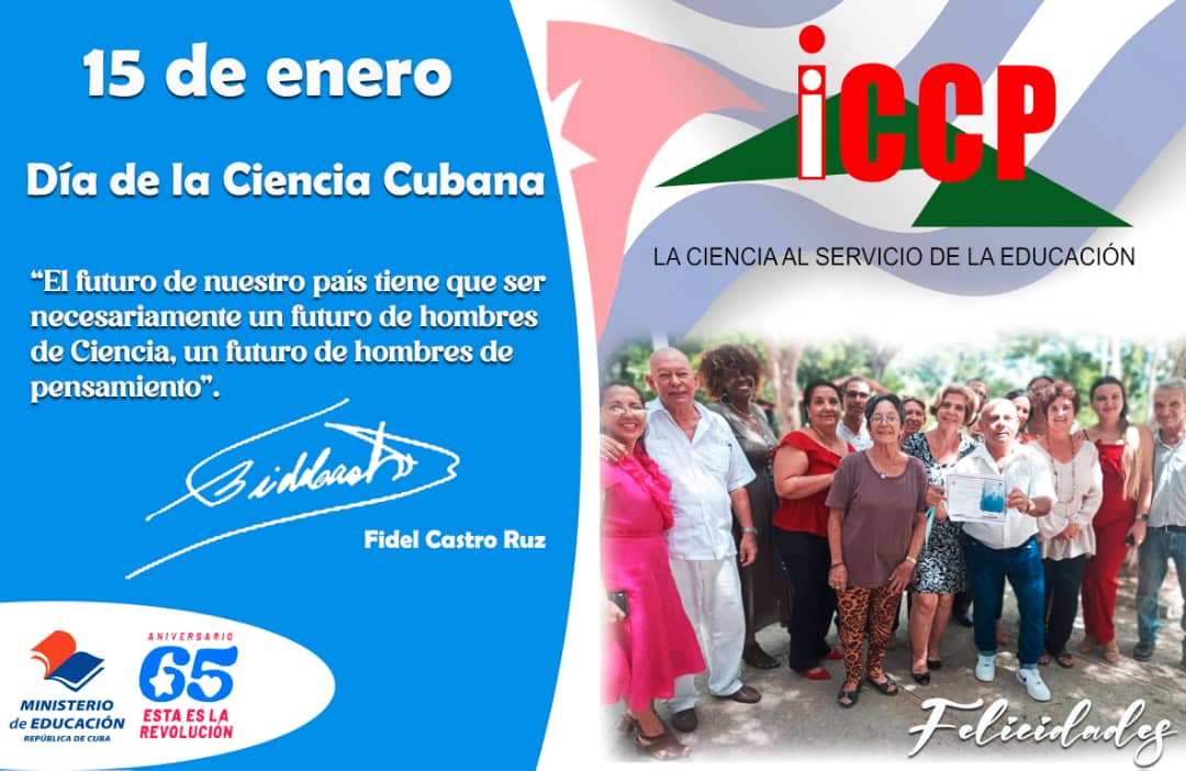 CubaMined's tweet photo. En el Día de la Ciencia Cubana, el abrazo especial para cada investigador del Instituto Central de Ciencias Pedagógicas y nuestros metodólogos de la Dirección de Ciencia y Técnica en el MINED. https://t.co/zondpKCDW3