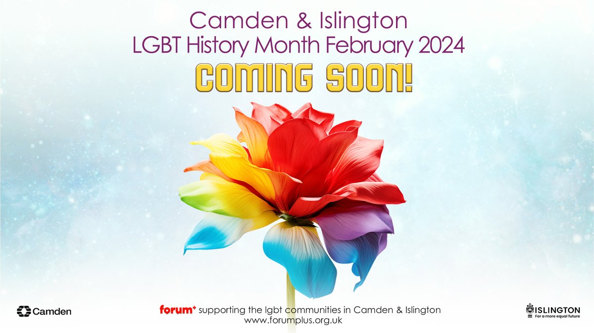 🚨Last call for Camden &amp; Islington LGBT History Month🚨

forum+ is planning the programme for LGBT History Month in Camden &amp; Islington and all the community is invited to join the celebration of LGBT culture, heritage &amp; history

forumplus.org.uk/news-item/join…

#camden #islington #lgbthm