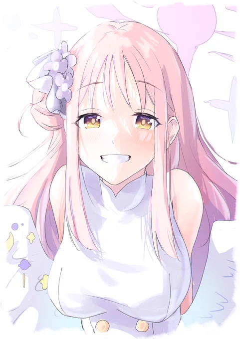 笑顔でいて欲しい〜(*'꒳`*)#ブルアカ 