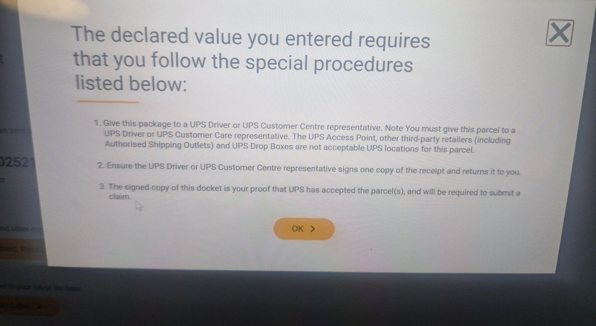beanielp's tweet photo. @UPS_UK https://t.co/skGpTxX8cy