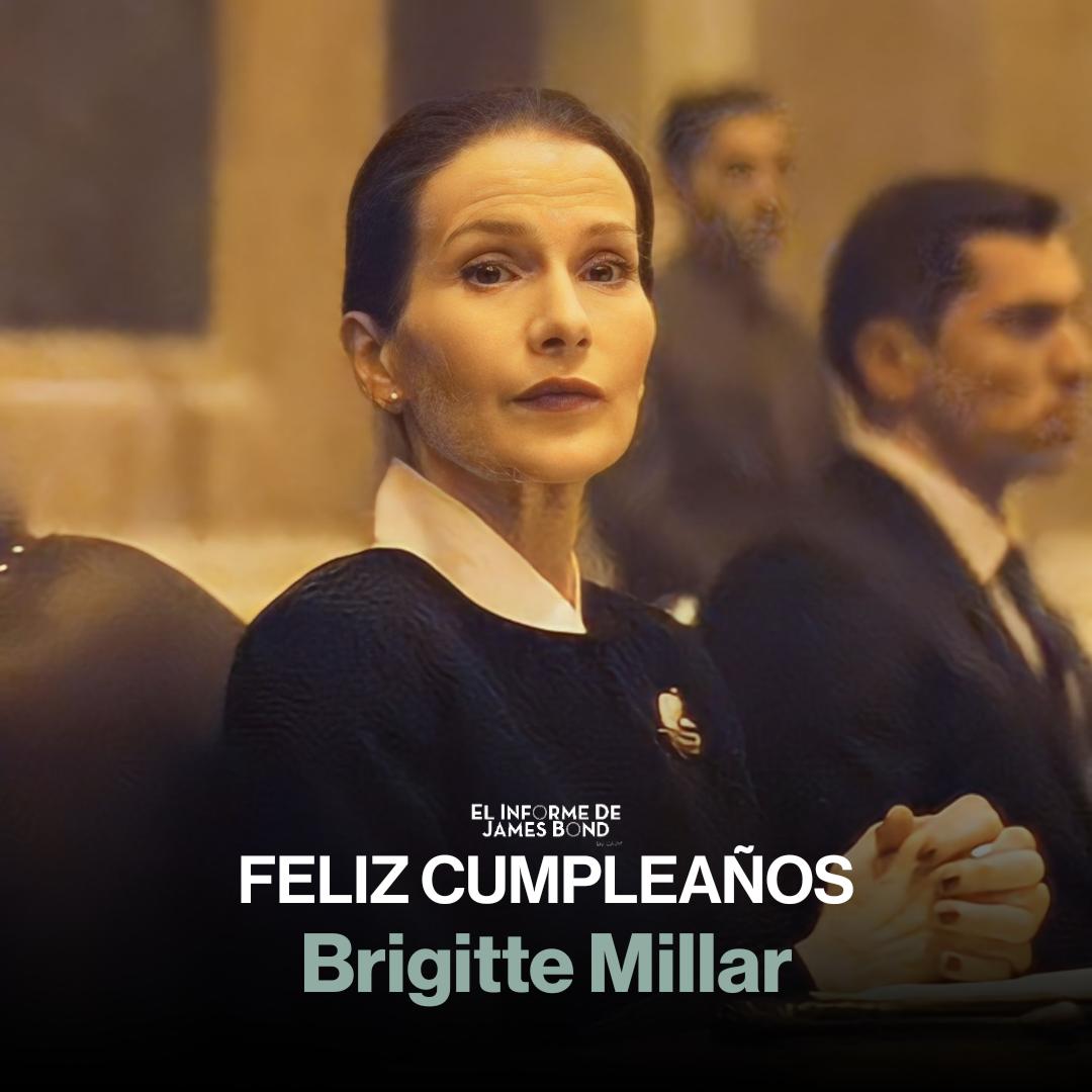 Hoy está de cumpleaños la actriz británica Brigitte Millar. En las películas "SPECTRE" del 2015 y en "Sin Tiempo Para Morir" del 2021, ella interpretó a la Dr. Vogel; una miembro de la organización criminal SPECTRE.  #JamesBond #SPECTRE #NoTimeToDie #BrigitteMillar #DrVogel