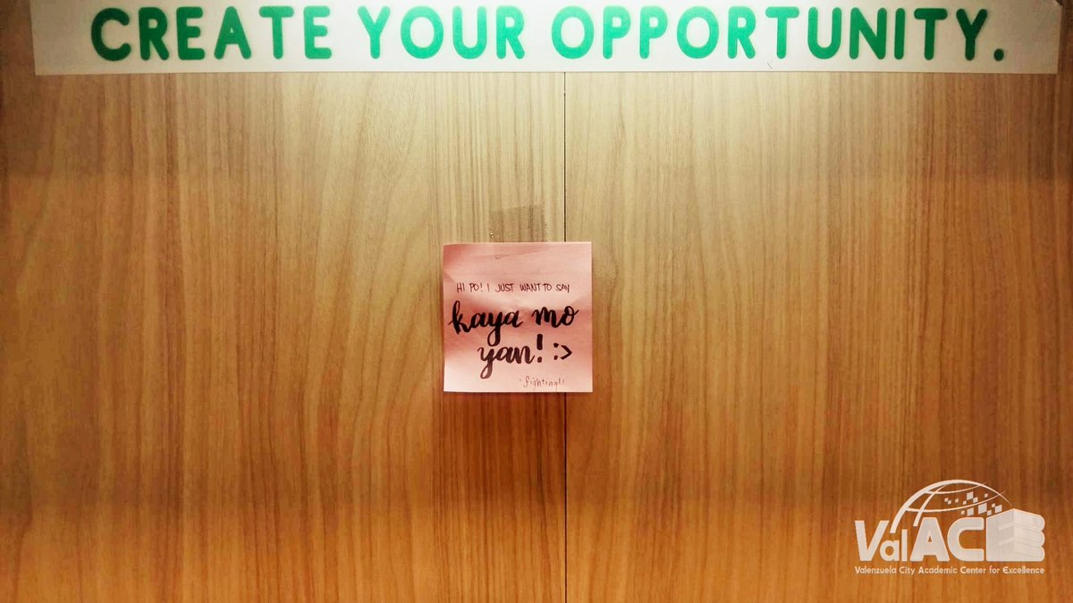 valcitylibrary's tweet photo. Fighting! Kaya mo yan! Padayon!
Mapapagod pero hindi susuko.
Notes left at the solo study tables tell stories of struggle, challenge, and determination - all building blocks of success and resilience.
Ikaw, ano ang kwentong ValACE mo?
#ValACEAtNight #KwentongValACE https://t.co/vupxE7de8l