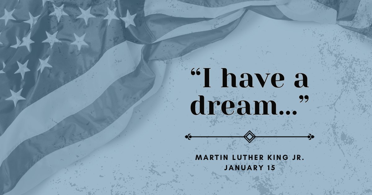 Happy Birthday, Dr. King! Your legacy of love, courage, and unwavering dedication to justice continues to inspire generations. Today, we honor not only your birth but also the profound impact you've had on the world. #HappyBirthdayMLK