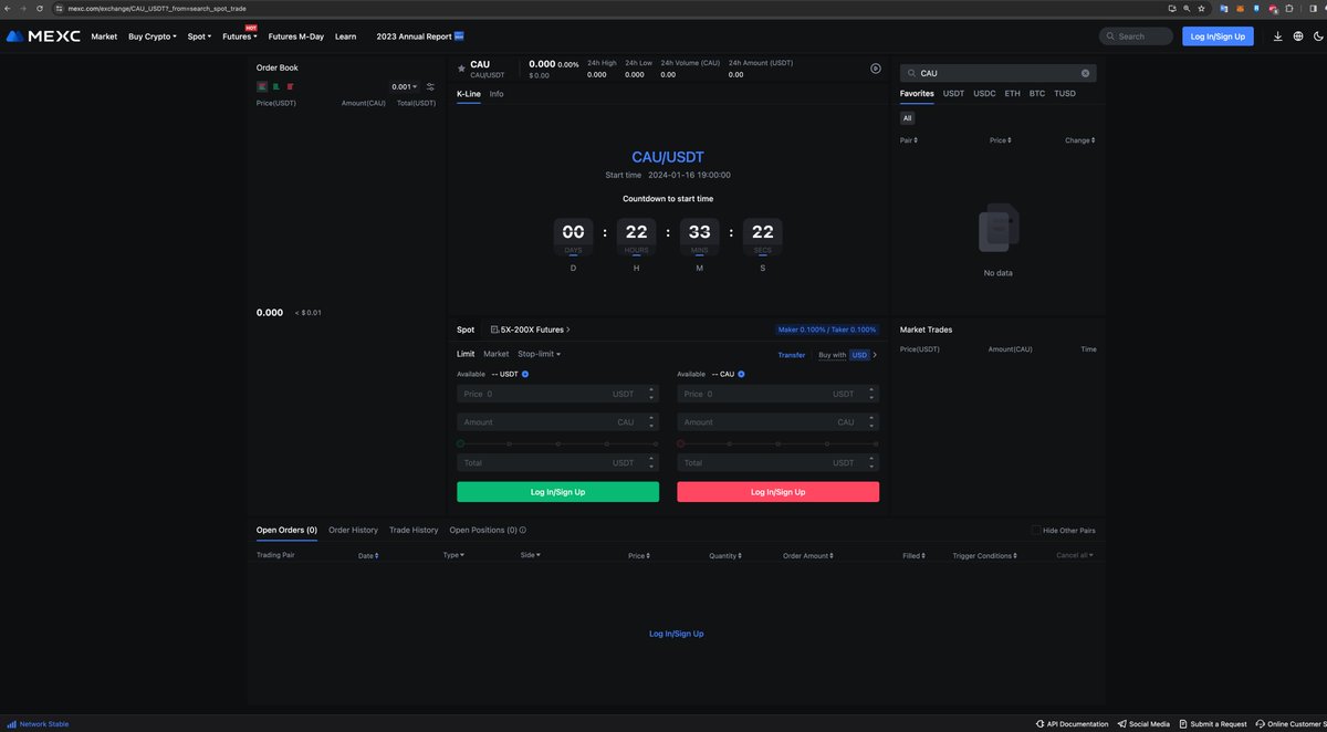 We made it 💪💪💪💪

For the first time in more than 15 years since bitcoin's birth, we will be the first to solve the offline mining problem.

The first, The only and The Legend.

mexc.com/exchange/CAU_U…
#mexc #offline_mining #canxium $CAU