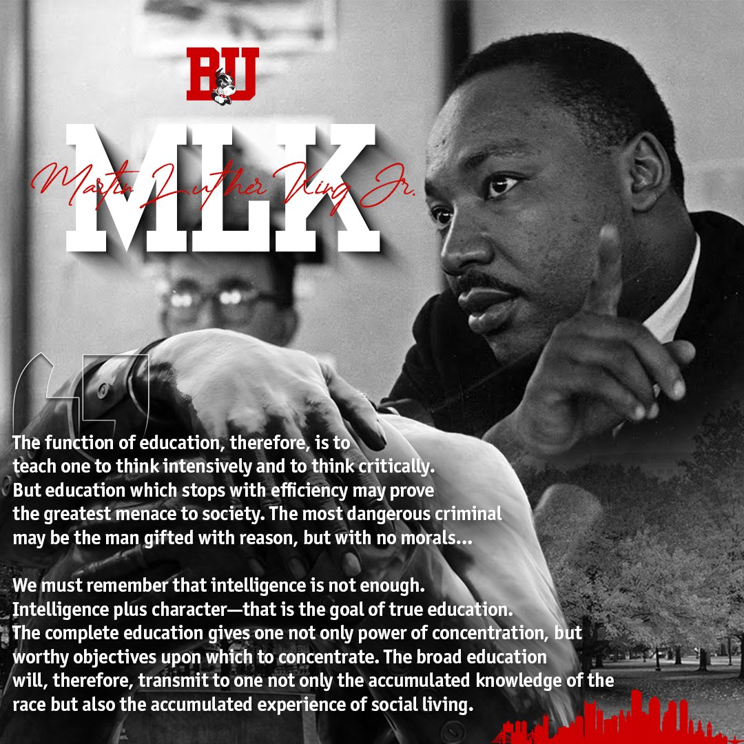 Powerful words from Dr. King (GRS’55, Hon.’59) as we honor his life and legacy.