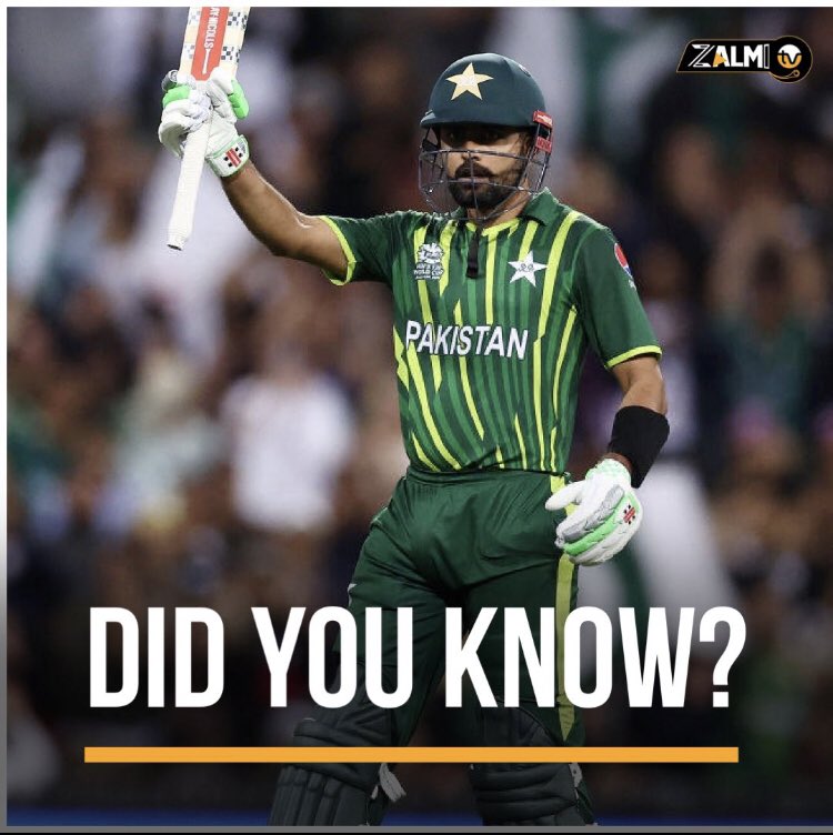 ZalmiTVPashto's tweet photo. له دی هم ځانونه خبر کړئ
Babar Azam Is the Only Pakistani Batter To Score a Century Against New Zealand In T20 Format
بابر اعظم د پاکستان واحد لوبغاړی دی چې نیوزیلنډ پر وړاندی شل اوریزه لوبو کې سلیزه لري
#Zalmitvpashto #BabarAzam𓃵 #Century #OnlyPlayer #NewZealand https://t.co/ZW9SPYdm0m