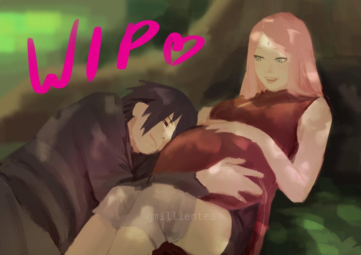 millientea's tweet image. I&apos;m slow ಥ⁠‿⁠ಥ
#Sasusaku Blank period &amp;lt;3