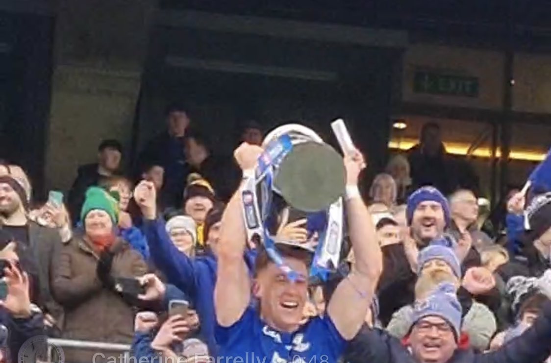 Surely #BlueMonday for all in Arva today. All Ireland Champions @arvagaa @barneycully @linnerney @BradysArvaVW Enjoy the celebrations 🏆