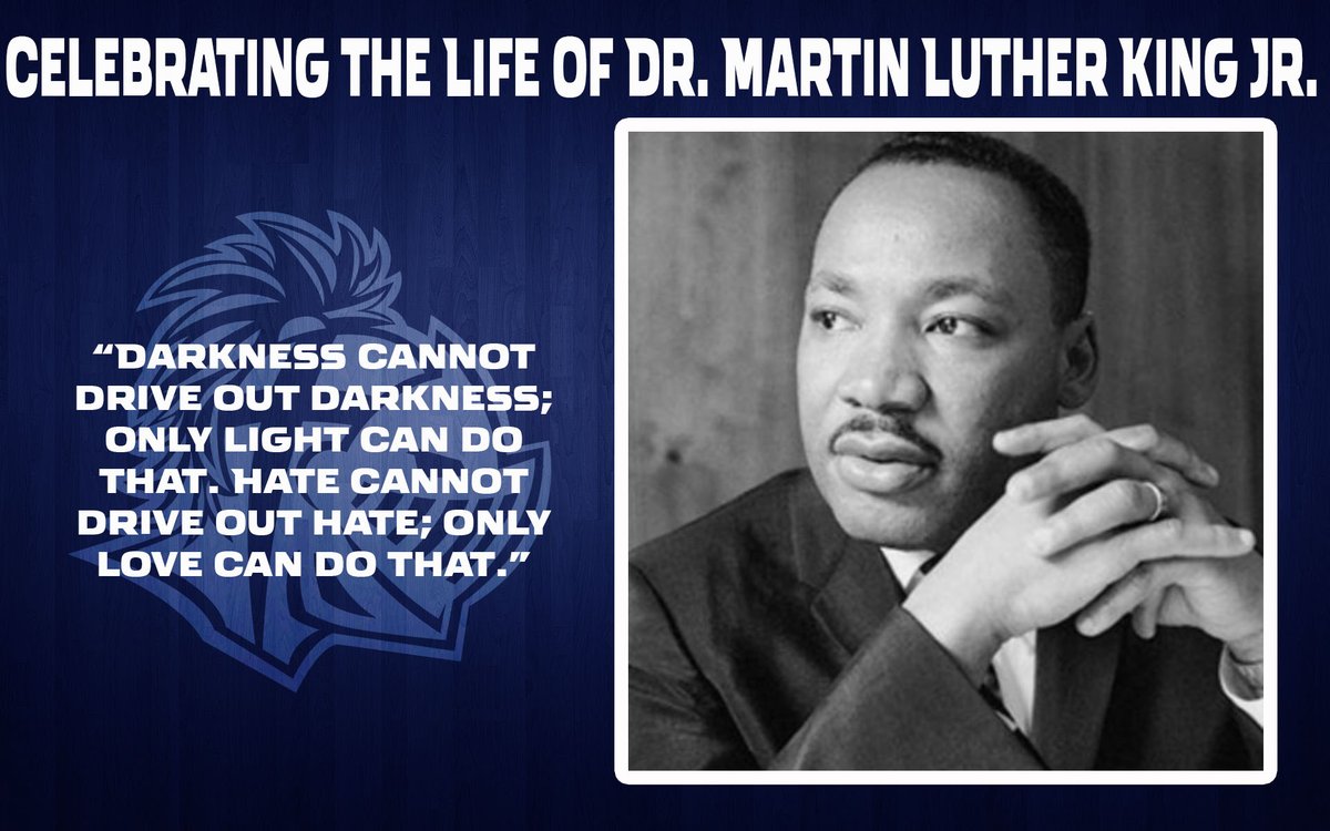 Celebrating the life and legacy of Dr. Martin Luther King, Jr #MLKDay2024 #teamswu #ncaad2 #conferencecarolinas