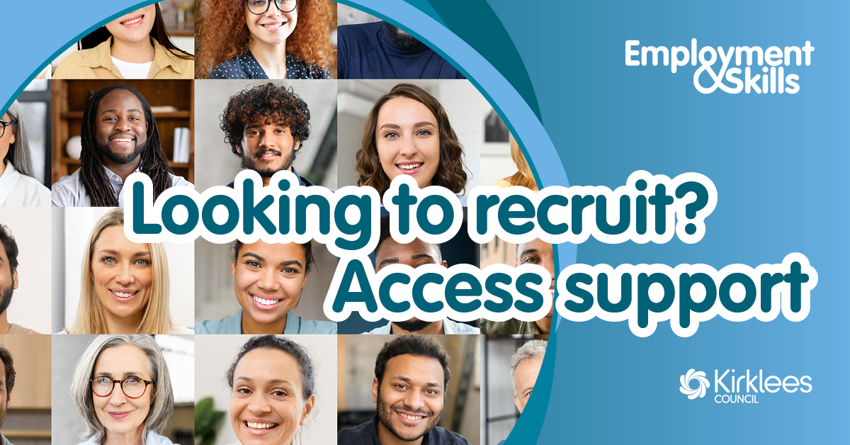 Employment and Skills Kirklees Council (@kcemployskills) on Twitter photo Do you need to grow your workforce?
Looking to upskill your current staff?
Looking to expand your business, but need some support in hiring the right people?
Our business engagement team can help.
E-mail employmentandskills@kirklees.gov.uk or call 01484 225016
#business Do you need to grow your workforce?
Looking to upskill your current staff?
Looking to expand your business, but need some support in hiring the right people?
Our business engagement team can help.
E-mail employmentandskills@kirklees.gov.uk or call 01484 225016
#business