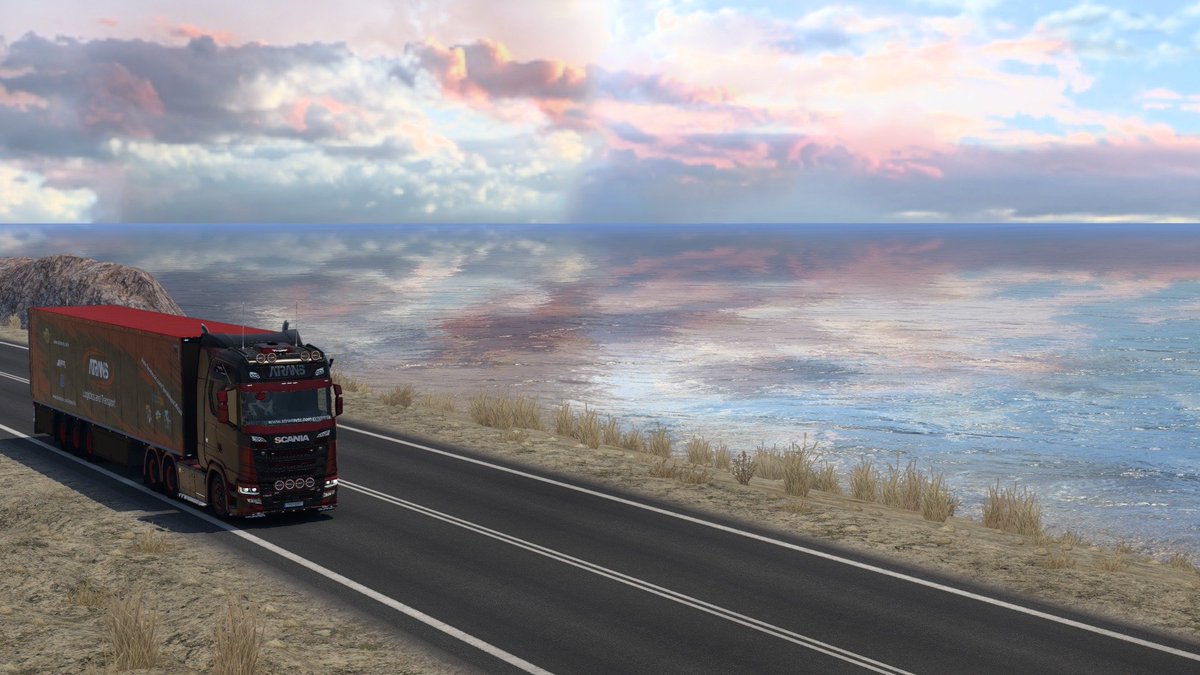 TMapsOfficial's tweet photo. ETS2 and ATS Screenshot from our Discord channel members contribute. 
Road to Africa
by @AtransVtc
Discord https://t.co/PvfD7ZsoG8
Instagram https://t.co/gi53GINE0q
TikTok https://t.co/wQZs9V3ND0
Youtube https://t.co/0iCotZcZQK
TerraMapsSite https://t.co/3YgqpCiT22 https://t.co/Qm28Zqb9yC