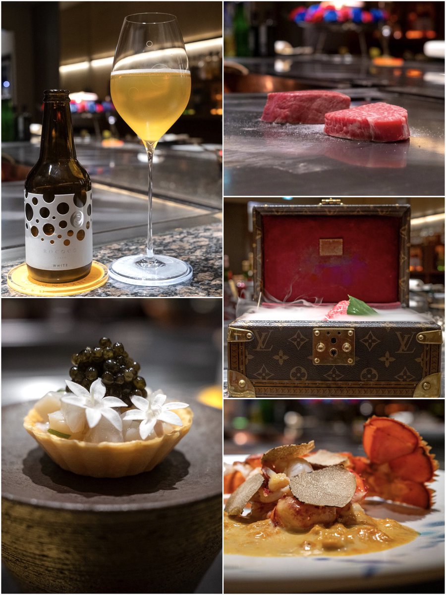 銀座のスタイリッシュな空間で、贅沢な鉄板焼き『#肉一凛宮 』をお楽しみください。オマール海老など産地直送の魚介類や、最高級黒毛和牛などを味わえます。日本初の #ラグジュアリービール ・ROCOCO Tokyo WHITEと合わせ、ワンランク上のひとときをお過ごしください。「ROCOCOで乾杯🥂」 #rococotokyo