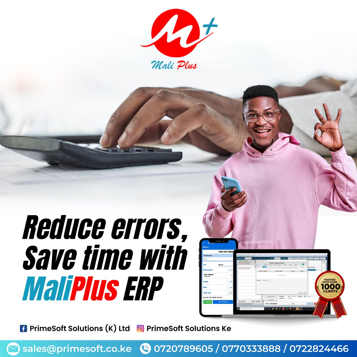 PrimeSoftKenya's tweet photo. MaliPlus ERP's interactive features and tools allow for more effortless communication within the company and among project teams, so no one is left out of the loop. https://t.co/58evUnGlow