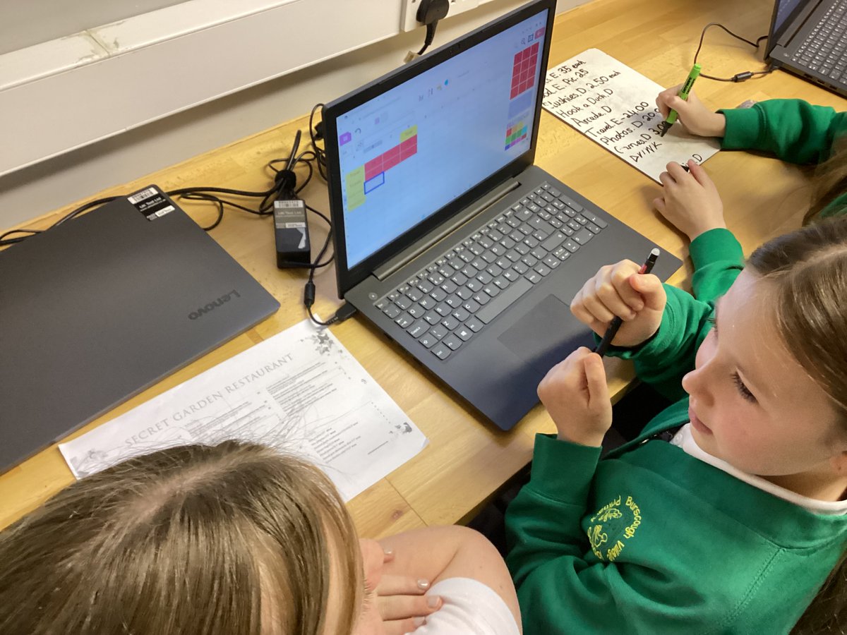 BVPSY5's tweet photo. In PSHE this morning, Year 5 did a budgeting activity on a day out to Alton Towers. We talked about essential and desirable items on a day out. We then used 2calculate on Purple Mash to work out our total on a spreadsheet. #bvpspshe #bvpsmaths #bvpscomputing https://t.co/4MeGpeSqLf