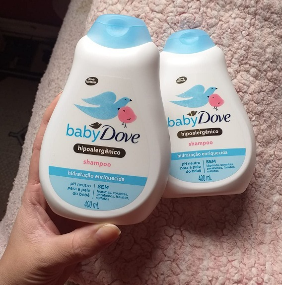 Shampoo Baby Dove Hidratação Enriquecida 400ml, Baby Dove, 400 Ml