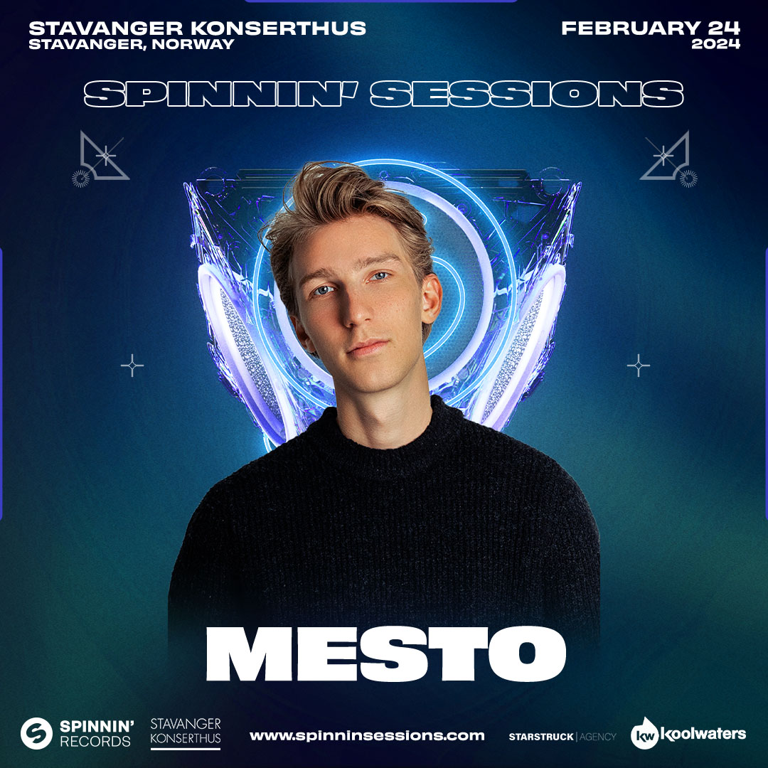 Spinnin Sessions on X: Spinnin' Sessions returns to Stavanger at the  Stavanger konserthus on FEBRUARY 24, 2024! 🇳🇴 Join @mestomusic as he  takes the stage to bring you a dance music experience