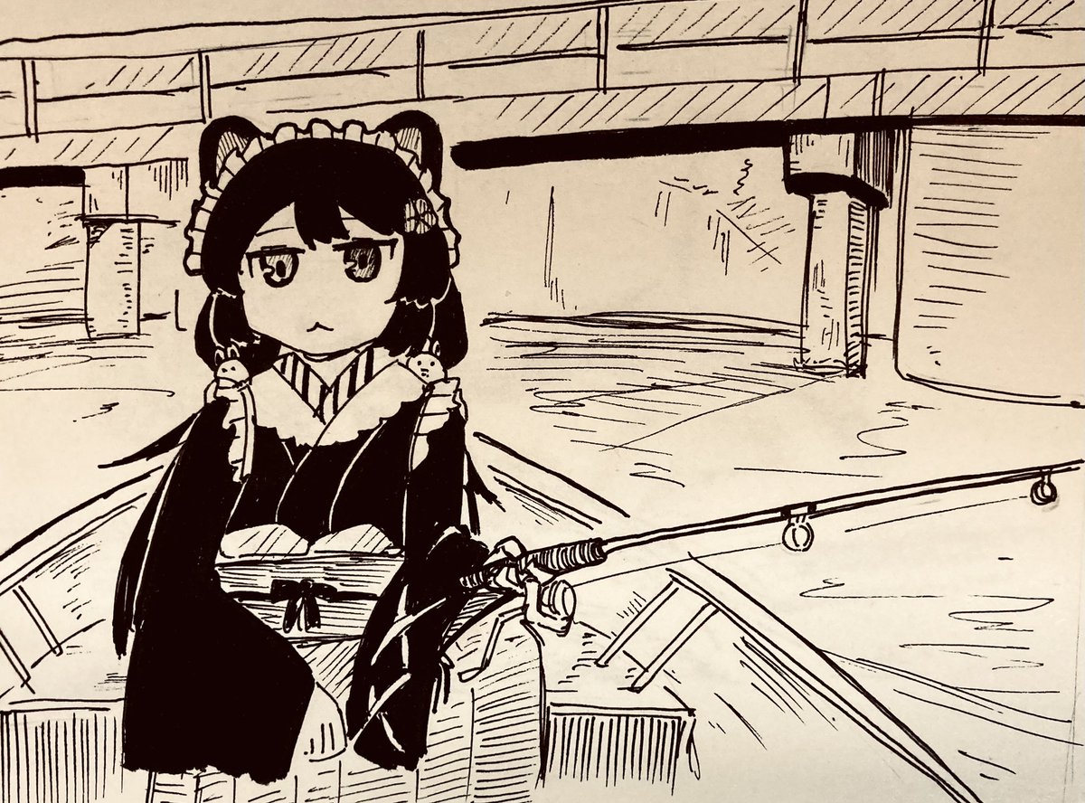 #原作の隣に自分の作品を貼る 