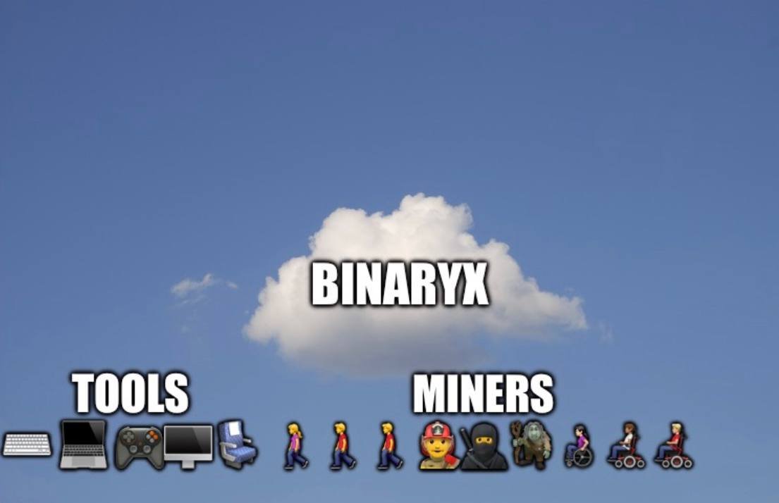 ⛏️ Mining in the Clouds with BinaryX! ☁️ ☁️ $30 for 5 each ☁️ 🖥️ ⌨️ 🙌 To enter: 1️⃣Follow+❤️ & RT @binary_x 2️⃣CMT👇Tag 3 friends👥 🌐 Show you’re a BinaryX gamer for the chance to mine! #Giveaway #BinaryX…