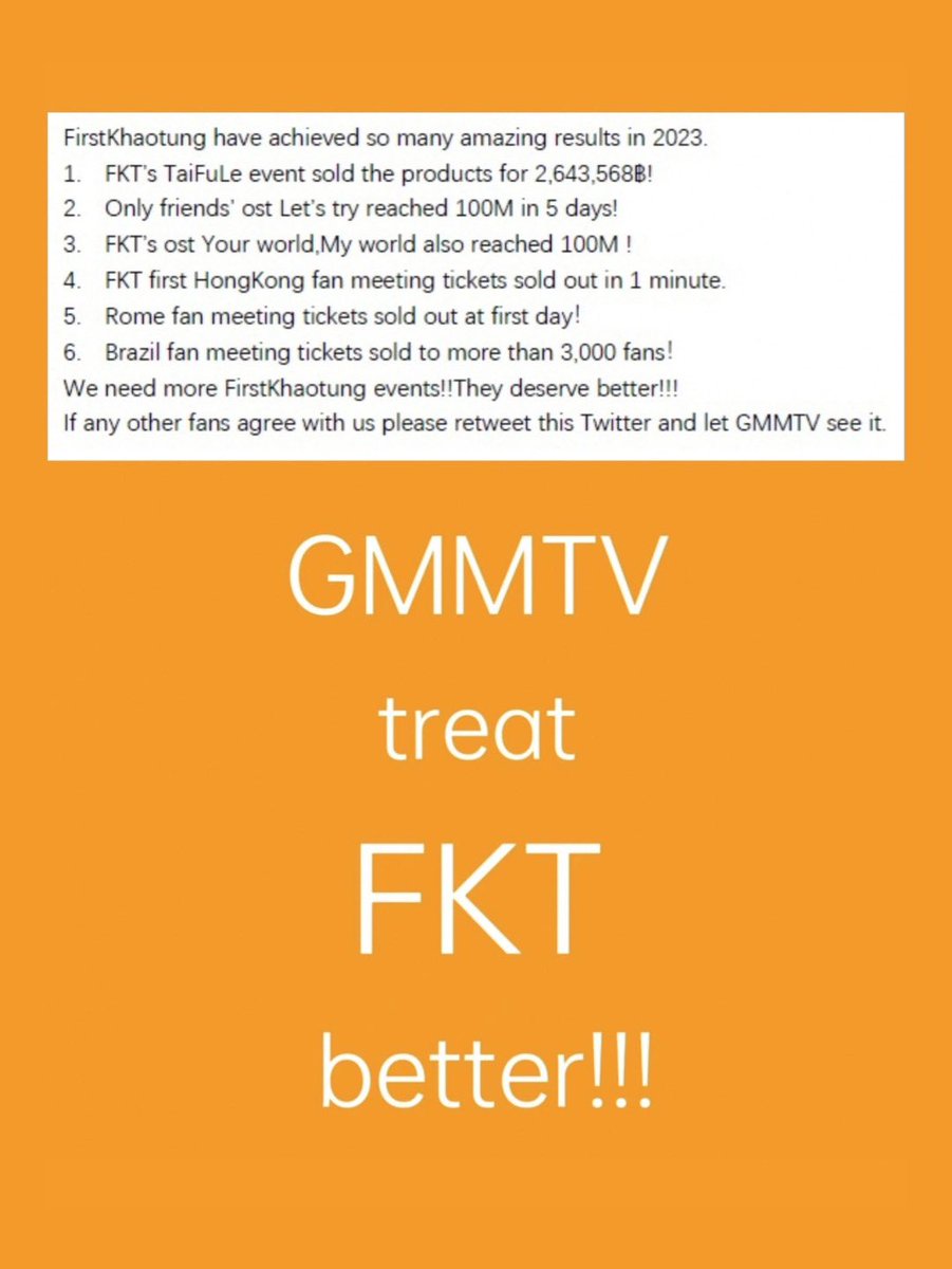 shuanglin0602's tweet photo. We need more works for FKT kub
#GMMTVtreatFirstKhaotungBetter https://t.co/SDeVsPPP79