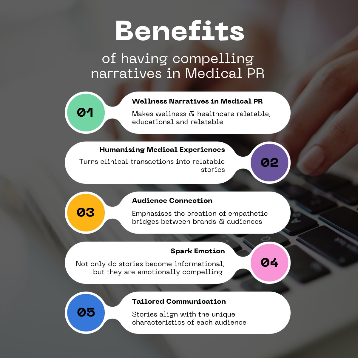 jam_prime's tweet photo. Transform your #MedicalPR narratives. 🏥✨  From crafting compelling wellness stories to humanising medical experiences, we craft narratives that breathe life into your medical communication.  Join us on a journey to humanise healthcare &amp; connect through relatable narratives. 🗞️ https://t.co/6oCtxr9LYW