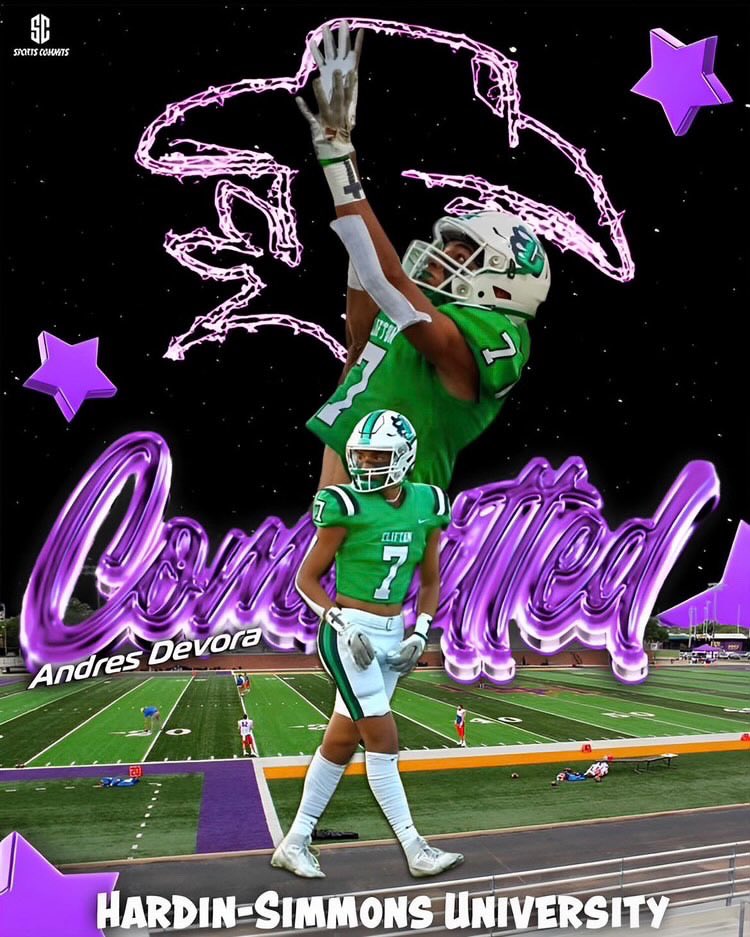 AndresCTX75's tweet photo. Truly blessed to say that I have committed to @HSUCowboys !!
Thank you @BurlesonHSU and  @CoachElkinsHSU for the opportunity!!
#HOOYAH 🤠 https://t.co/QcQS7uRJ6X