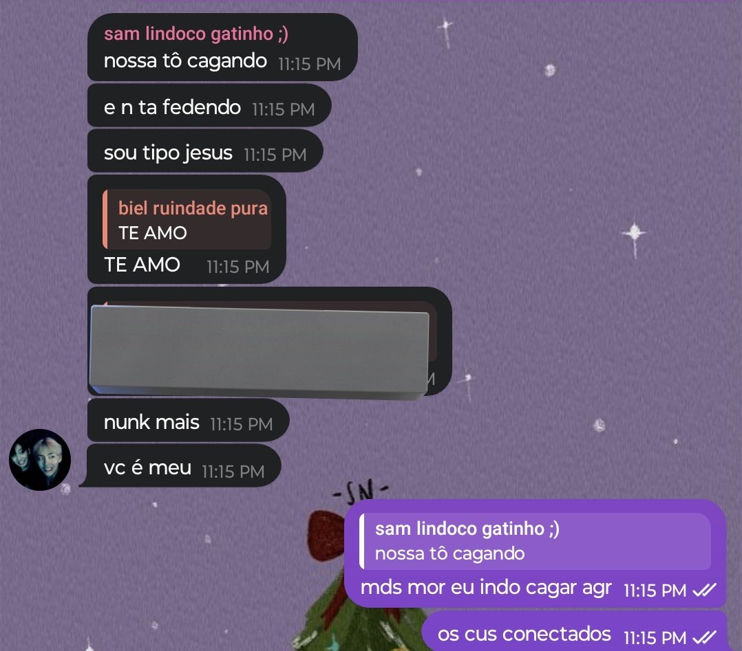 como começou / como está indo
😙