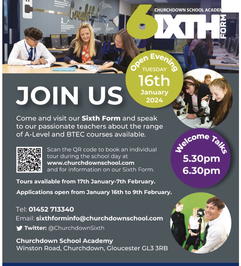 ChurchdownSixthForm tweet media