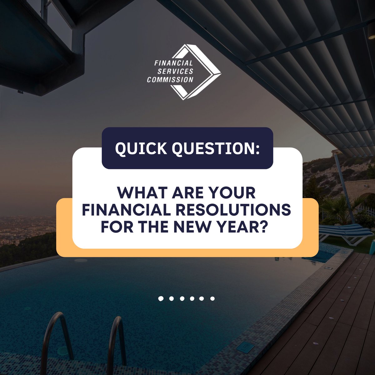 Tell us in the comments! What are your financial resolutions for the new year?

#FSCJamaica #FinancialLiteracy
#RebuildingTrust #TransparencyMatters #AccountabilityFirst