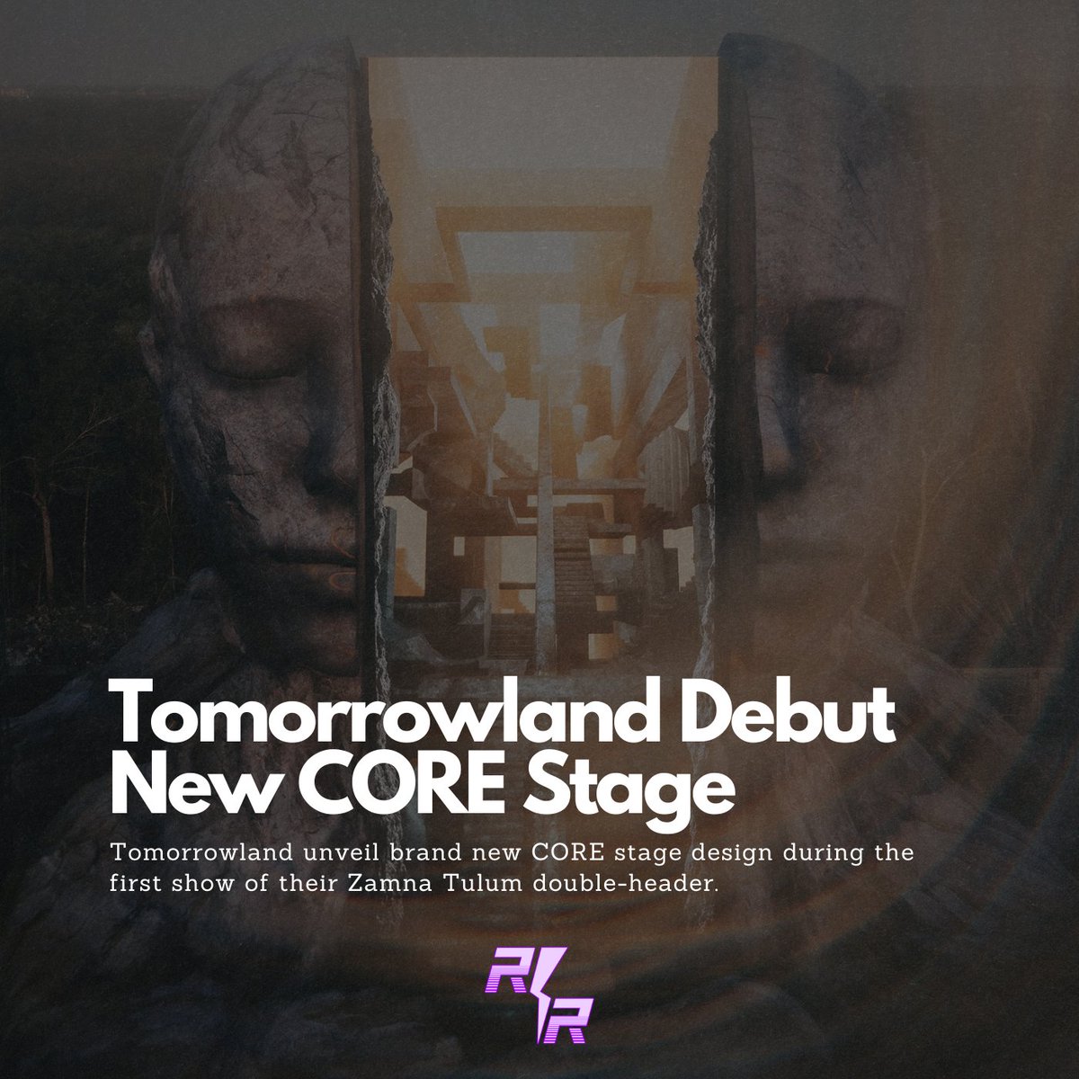 Brand new CORE stage unveiled by @tomorrowland in Tulum 🌴 raving-reviews.com/tomorrowland-d…