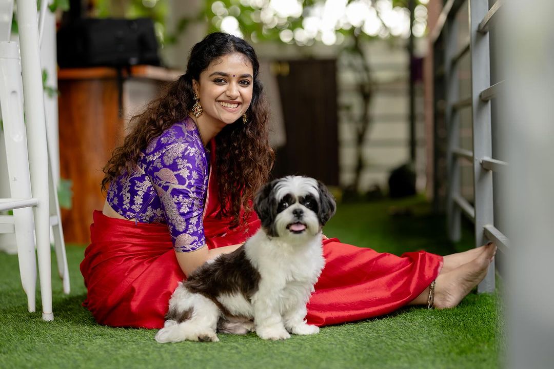 K E E R T H Y _ S U R E S H ♥️😍

#KeerthySuresh @KeerthyOfficial 
#HappyPongal #MakaraSankranti