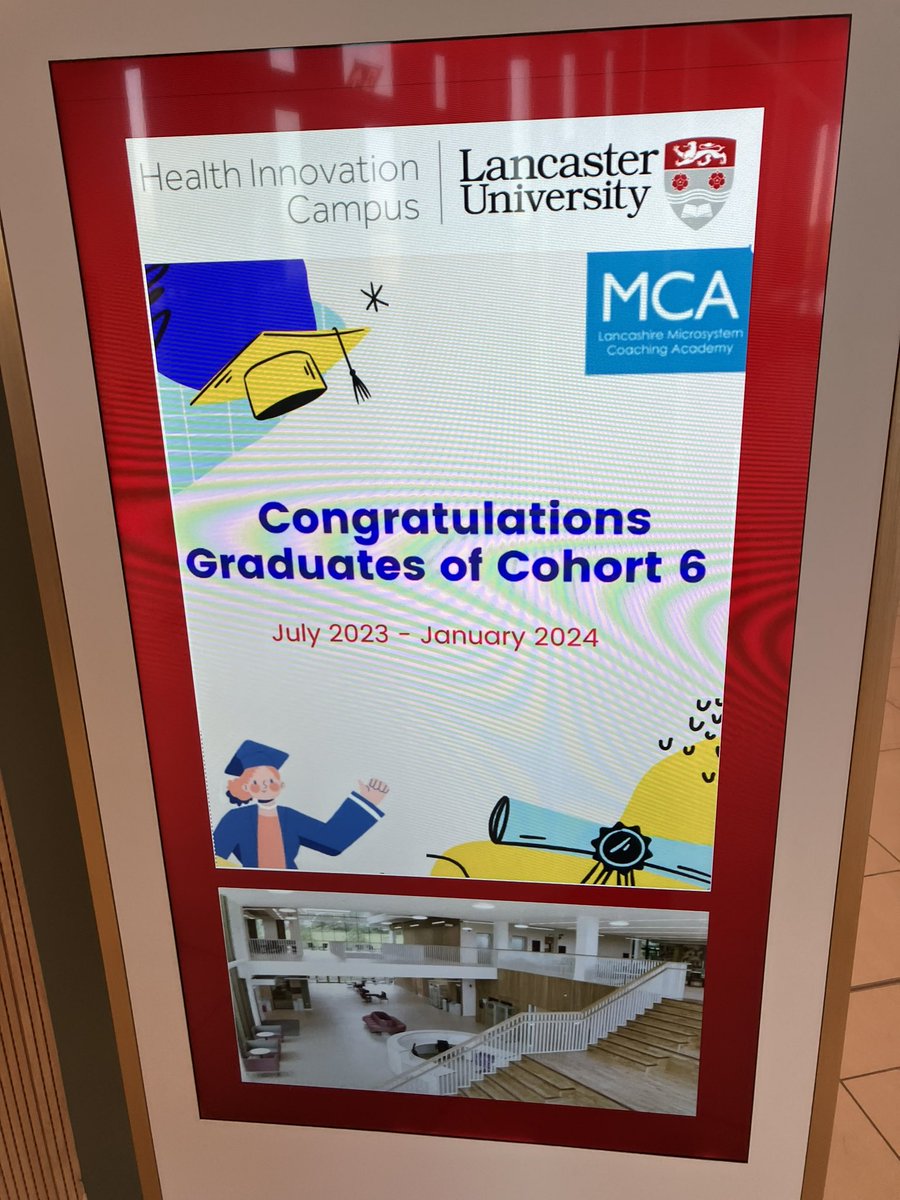 What an amazing day! 🎓 I am so impressed with the projects which the @MCA_Lancashire coaches have been leading! 👏 Full of data and robust #improvement methodology, I can’t wait to see what they achieve going forward! Thanks to @HICLancaster for hosting us!