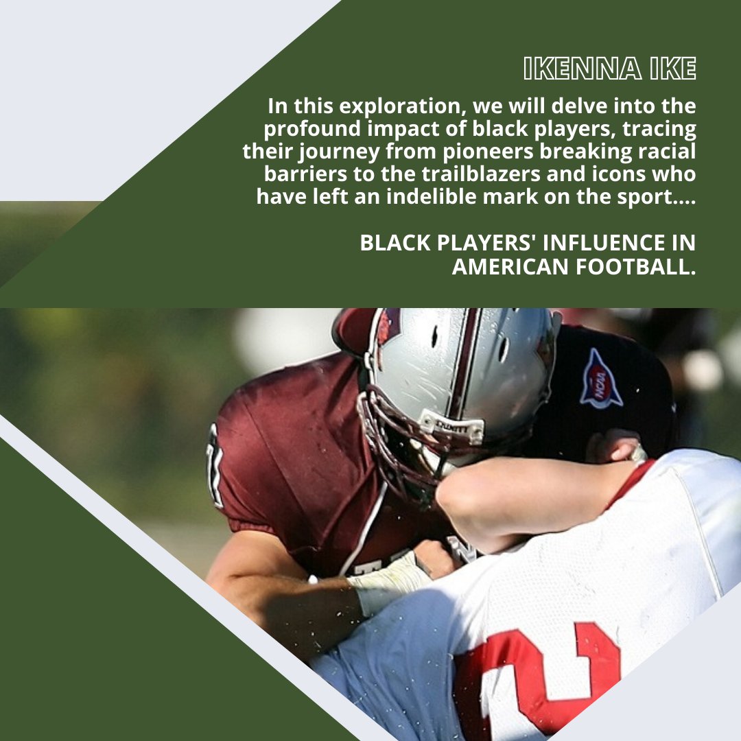 Ikenna Ike: In this exploration, we will delve into the profound impact of black players, tracing their journey from pioneers breaking racial barriers to the trailblazers and icons who have left an indelible mark on the sport.