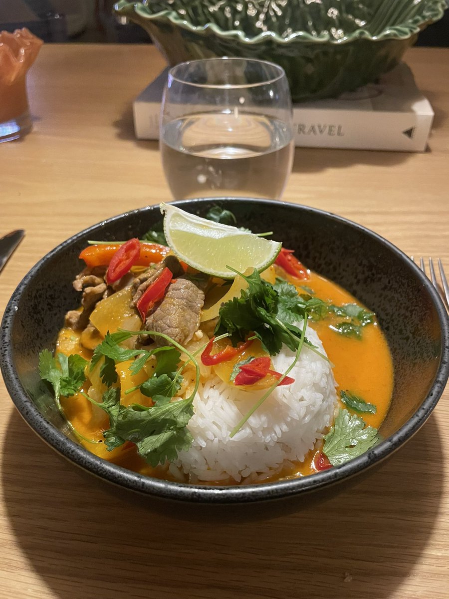 Thai röd curry 🌶️