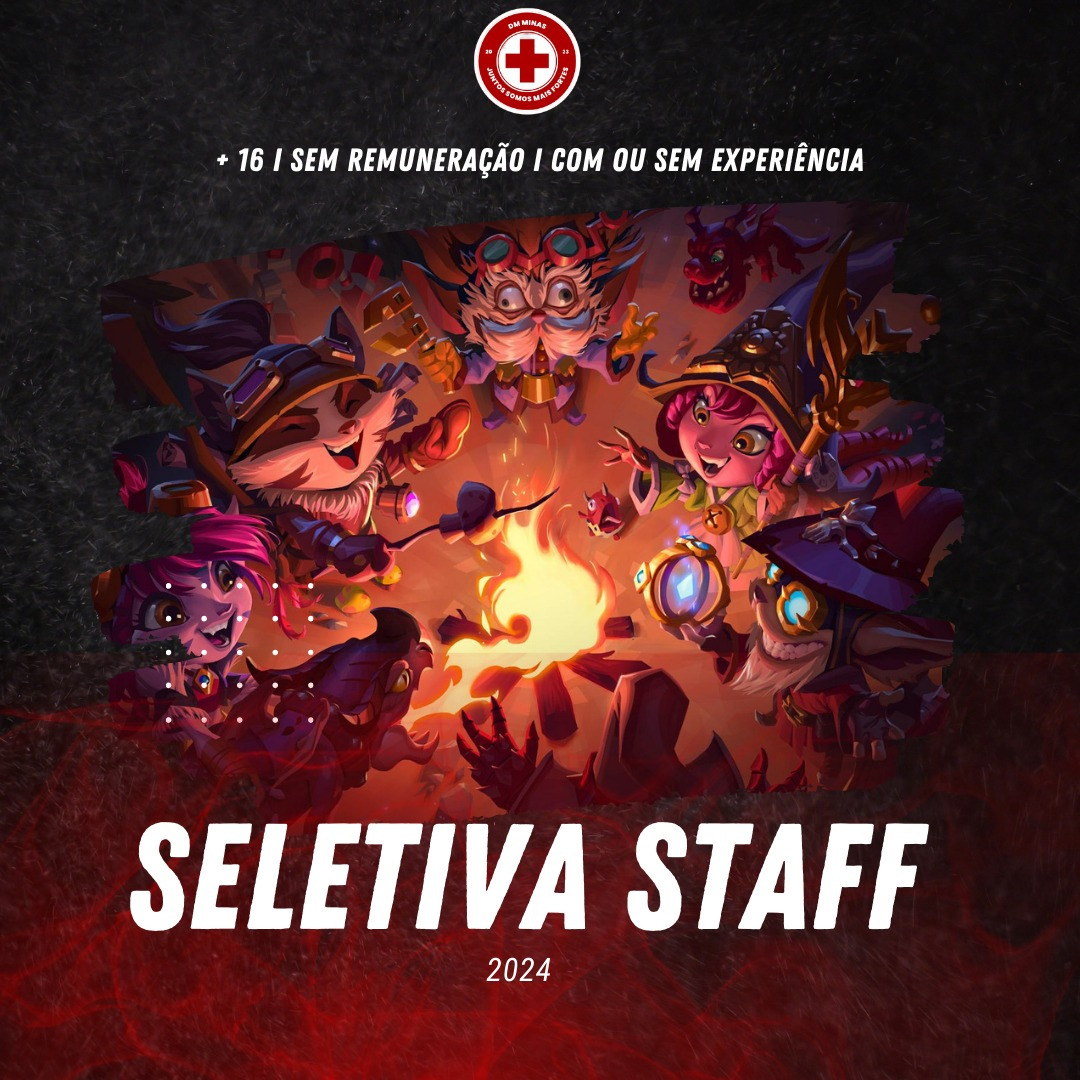 dmminas_'s tweet photo. SELETIVA PARA STAFF!
🇨🇭 DM E-SPORTS 🇨🇭

@vagas_esports 
Iniciando nossa trajetória no Tier 3 brasileiro, o DM E-Sports inicia sua seletiva para as vagas de Staff!
Buscamos pessoas dispostas a nos ajudar a montar um projeto incrível.

https://t.co/KQWNir0Kq3 https://t.co/NKU3cvXEdp