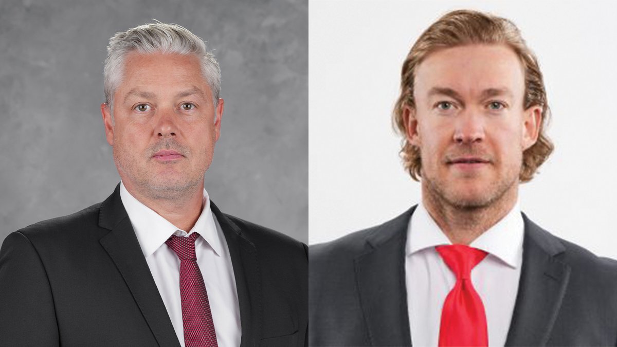 Senators's tweet photo. News Release: The #Sens have promoted Justin Peters from @BellevilleSens to the role of #Sens goaltending coach after re-assigning Zac Bierk to a scouting and development position: https://t.co/KFN74I0BKX https://t.co/QoH3ZBHbvO
