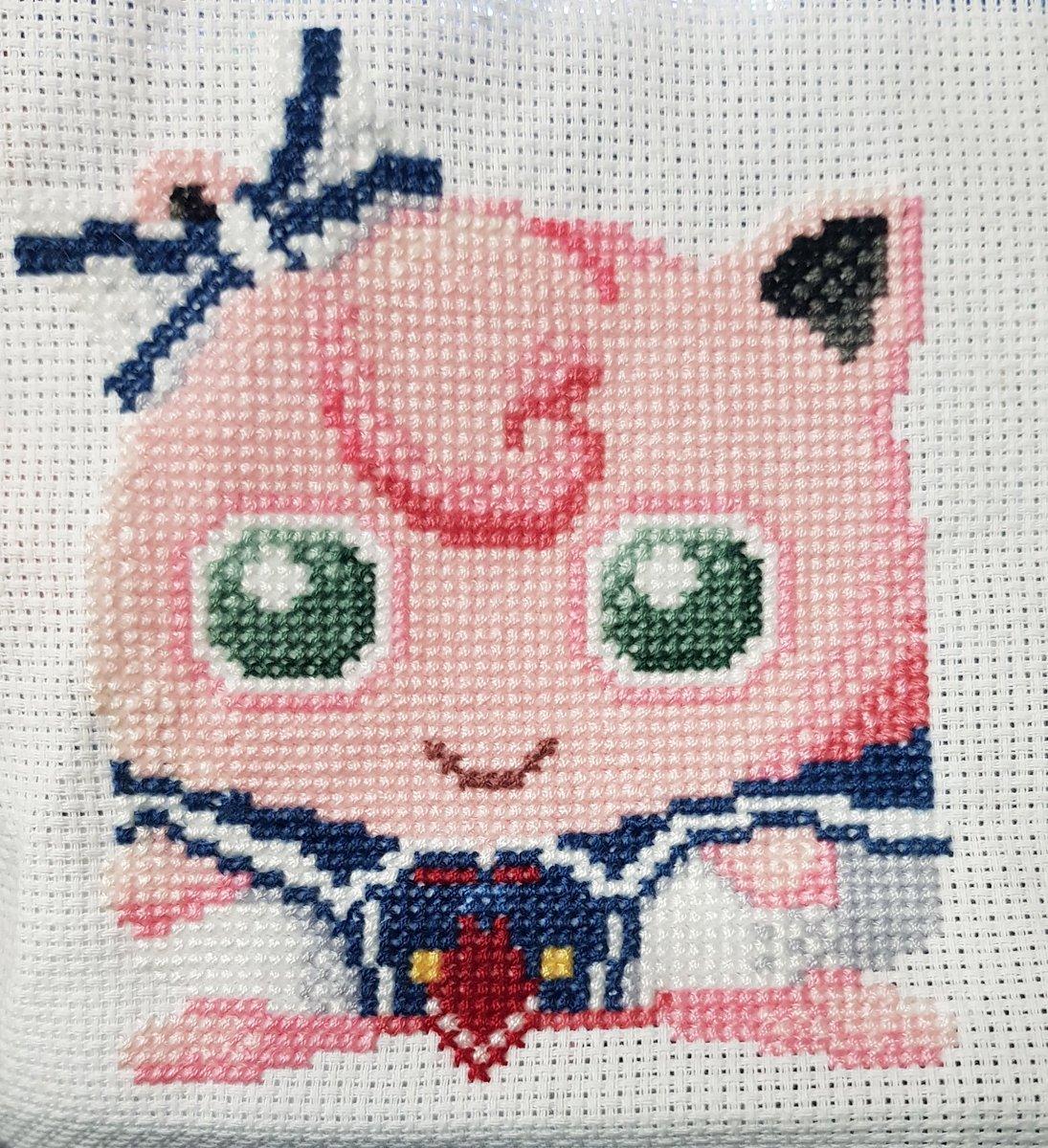 smittensy's tweet photo. Didn't really have the right colours but I just had to make the boy! #PokemonUNITE https://t.co/ppdH38K0oP