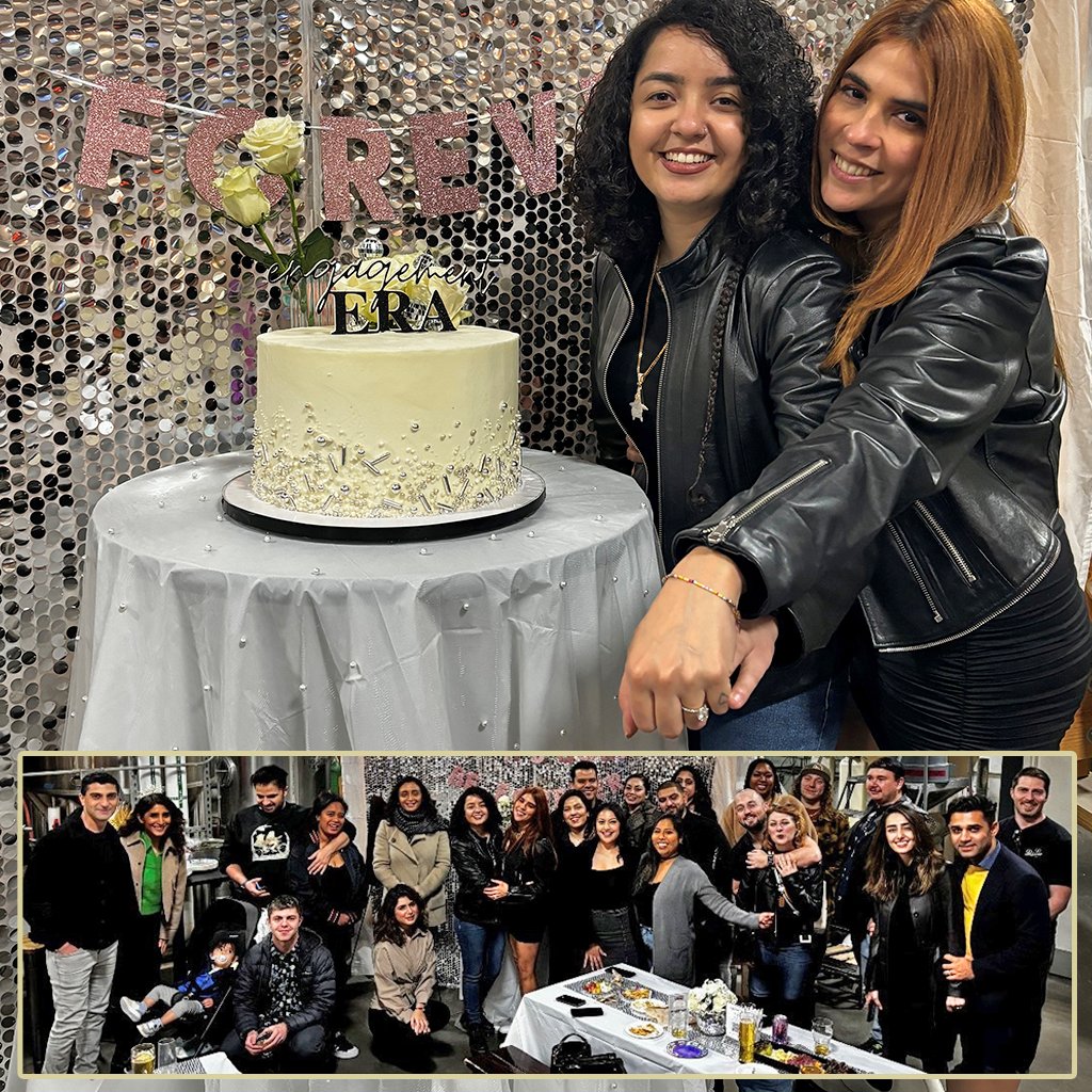 Congratulations Sepideh and Diana! Thank you for sharing your special moment with us at Strike Brewing Co! 💍 #engagementparty #strikebrewingco