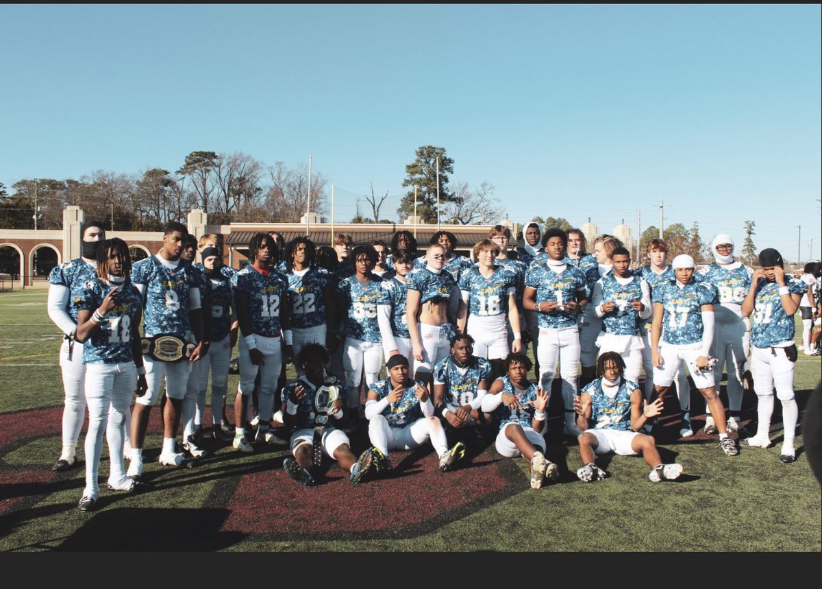 WadePoston's tweet photo. Thank you @HighSchoolBlitz for the opportunity and the experience at the Junior Showcase Game!! It was a great time!! @mrs_vfrierson @coachjj26 @HPHS_Strength @hannah_pamplico https://t.co/KSYQzR3GCd