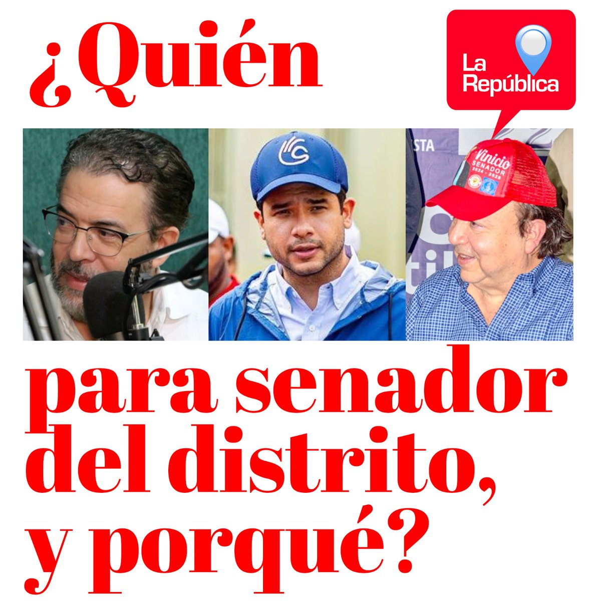 LaRepublicaX's tweet photo. Quién para senador del distrito nacional, y porqué? https://t.co/1wVSH28QMk