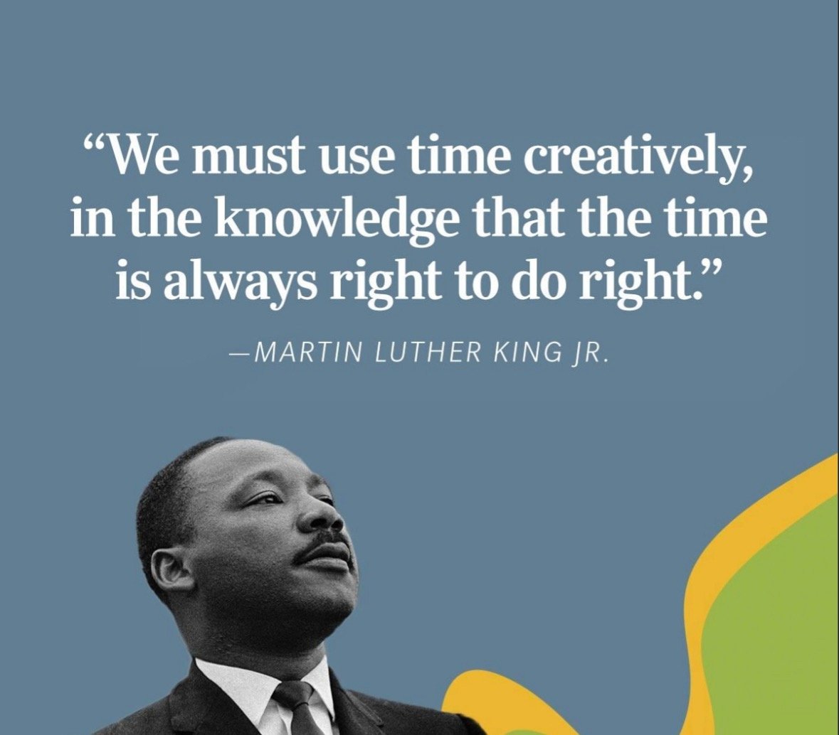 EngageVeracity's tweet photo. Today, we honor the life and legacy of Rev. Martin Luther King Jr's vision of equity, unity, and service. Let's not waste today! #MLKDay https://t.co/qEfUBASaRl