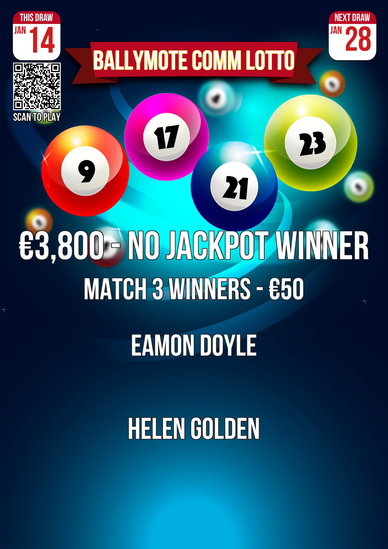 Ballymote Community Lotto on X