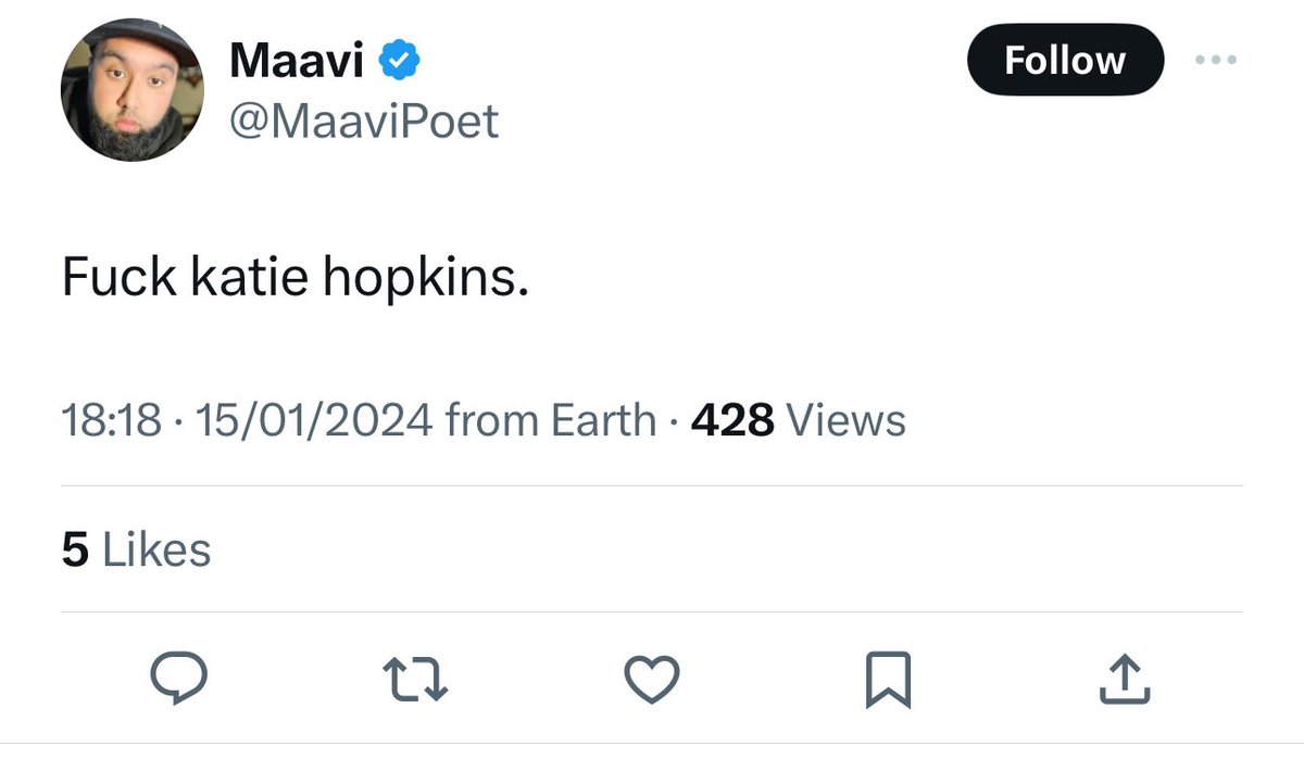 Katie Hopkins tweet media