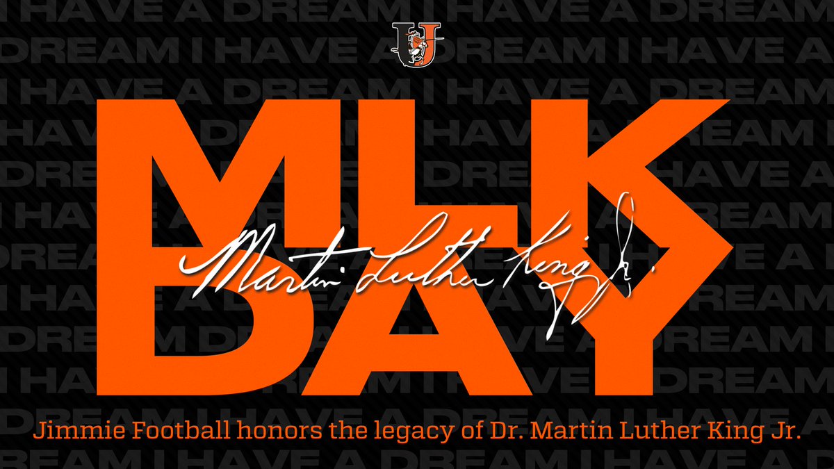 JimmieFootball's tweet photo. Today we honor the legacy of Dr. Martin Luther King Jr. https://t.co/NI6qoBya55