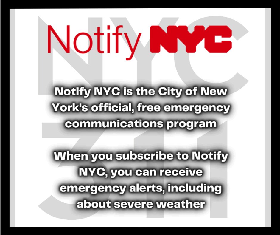 nyc311's tweet photo. We're expecting snow in NYC!

#NotifyNYC is the City of New York’s official, free emergency communications program. Subscribe to Notify NYC to get info, emergency alerts &amp; important news about City services.

Sign up for alerts at https://t.co/VRJ5XBxEkI.

@NotifyNYC https://t.co/NyPYfZb2NK
