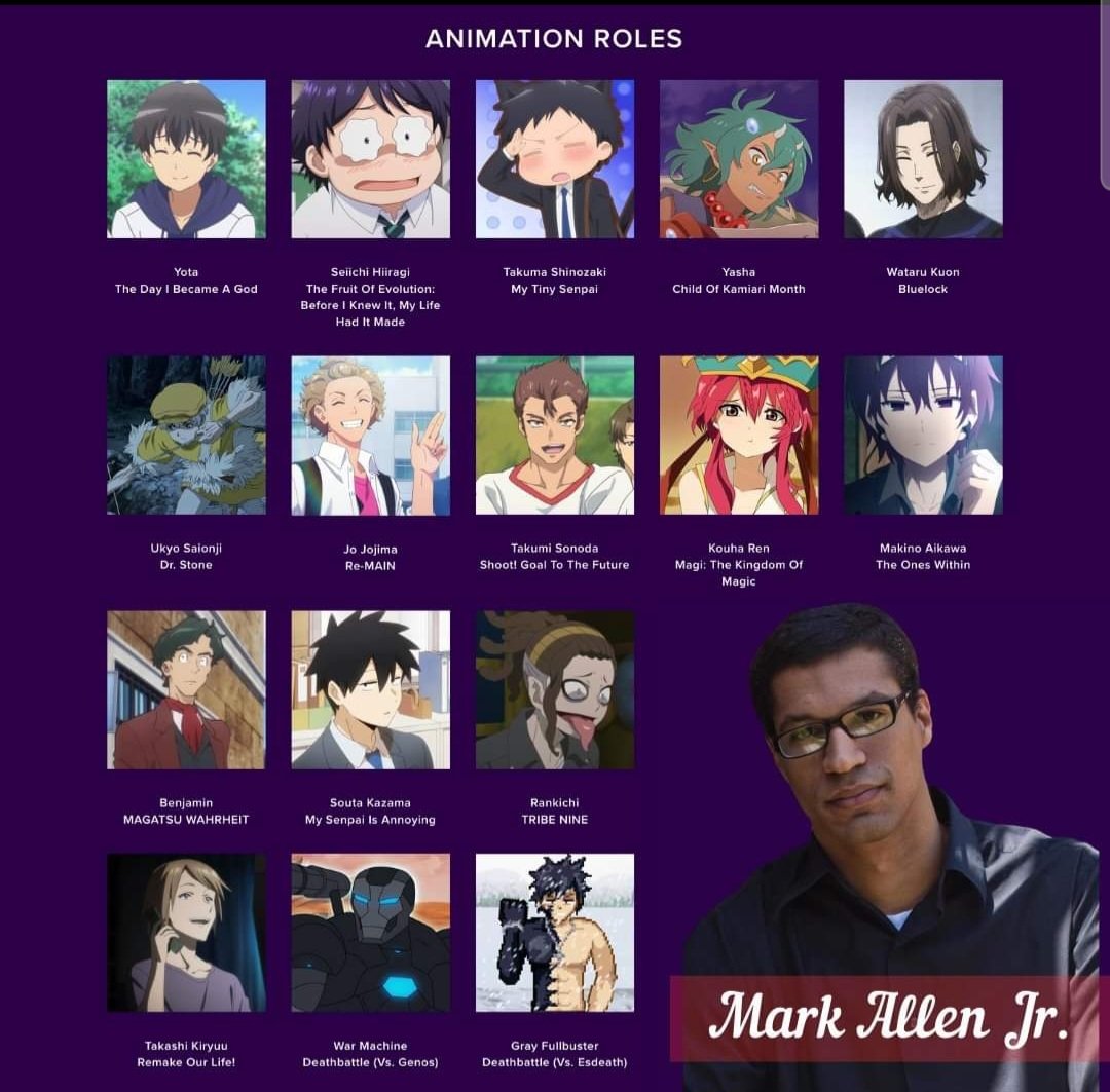 StrawberryHillM's tweet photo. @MarkAllenJr has voiced more than 60+ characters in animation! Mark will join us for an "Intro to Character Improv" voice-over workshop for Anime and Video games on Saturday, January 20th!
Get your tickets NOW!
https://t.co/SB0wz9EvZT
#voiceacting #voiceoverclasses https://t.co/TTCHN7wGTQ